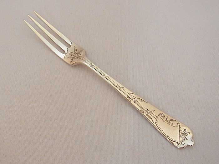 シルバーフォーク＆スプーンSterling silver fork and spoon | アンティークショップ | 銀座アンティークギャラリー