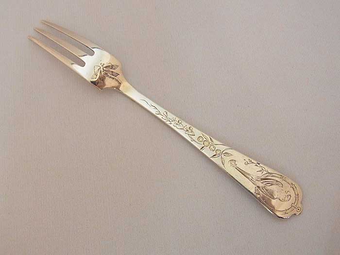 シルバーフォーク＆スプーンSterling silver fork and spoon | アンティークショップ | 銀座アンティークギャラリー